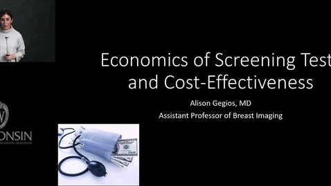 Thumbnail for entry Gegios - Economics of Screening Tests and Cost-effectiveness