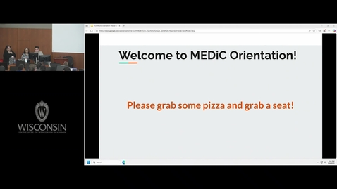 Thumbnail for MEDiC Orientation