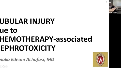 Thumbnail for 12/2 - Onconephrology: Tubular Inujury due to Chemotherapy Associated Nephrotoxicity