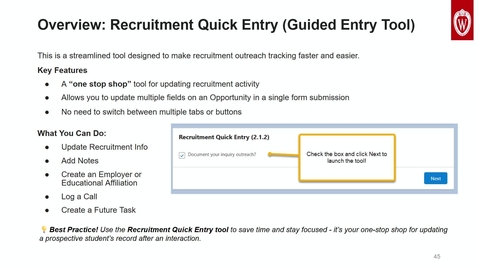 Thumbnail for DCS-31July2025_Saleforce_Orourke_Video20_Recruitment-quick-entry.mp4