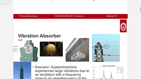 Thumbnail for Vibrations Module 14: Vibration Absorber