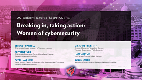 Thumbnail for Breaking In, Taking Action Women of Cybersecurity