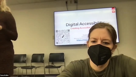 Thumbnail for Digital Accessibility Training with Heidi Evans (E100 Professional Development Session 2/20/26)