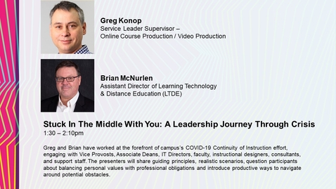 Thumbnail for Stuck In The Middle With You: A Leadership Journey Through Crisis