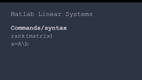 Thumbnail for Linear_Systems_Matlab