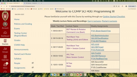 Thumbnail for Week 3 (Lec10)