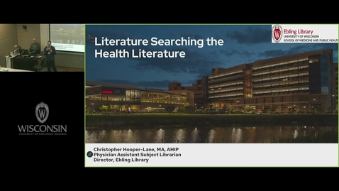 Thumbnail for PA 618 - 618 Overview of EBM Resources Chris Hooper-Lane