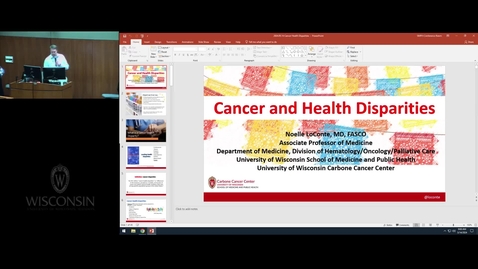 Thumbnail for Cancer Health Disparities