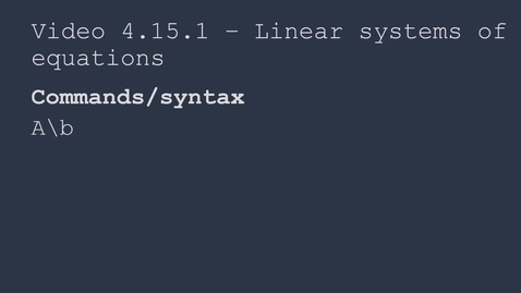 Thumbnail for Tutorial_4_15_1