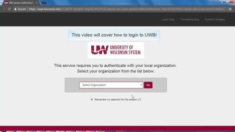 Thumbnail for 1. UWBI Login