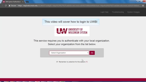 Thumbnail for entry 1. UWBI Login