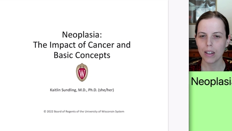 Thumbnail for Neoplasia: The Impact of Cancer and Basic Concepts (Part 1)