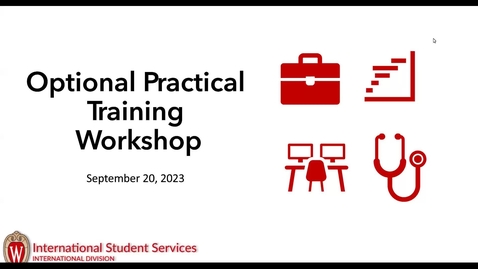 Thumbnail for OPT Workshop Fall 2023