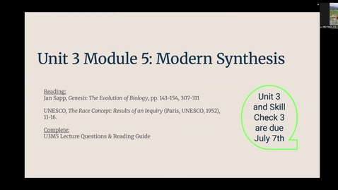 Thumbnail for U3M5 - Modern Synthesis