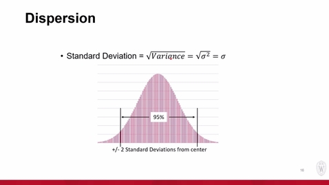 Thumbnail for entry Actuarial Sci_Course 3_Lecture Module 1-2 Dispersion