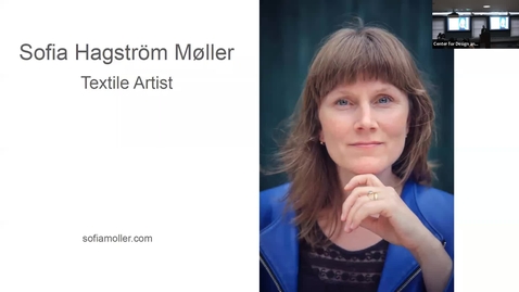 Thumbnail for Public Lecture with Sofia Hagström Møller