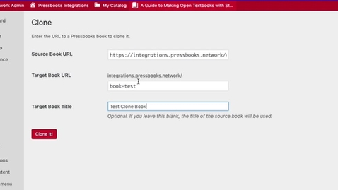 Thumbnail for Cloning URL reload bug