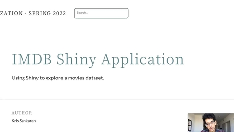 Thumbnail for Week 4 [3] IMDB Shiny Application