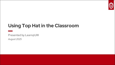 Thumbnail for Using Top Hat in the Classroom
