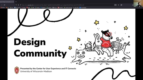 Thumbnail for entry August Design Community Retrospective