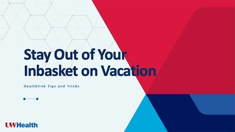 Thumbnail for OOO Inbasket Video