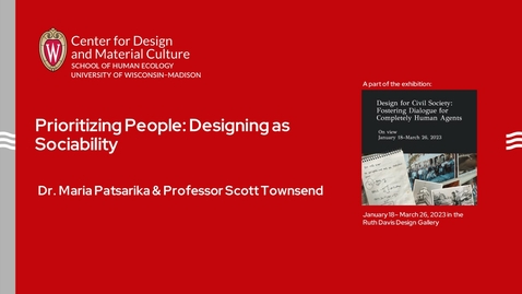 Thumbnail for Prioritizing People: Designing as Sociability
