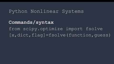 Thumbnail for fsolve_Python