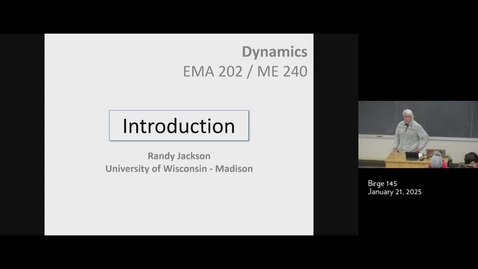 Thumbnail for EMA 202  - Dynamics  01/21/25