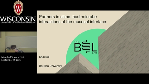 Thumbnail for Dr. Shai Bel Seminar 09/12/25