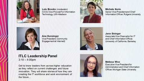 Thumbnail for ITLC Leadership Panel