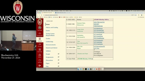 Thumbnail for Week 13.1 (Wednesday) Lec003
