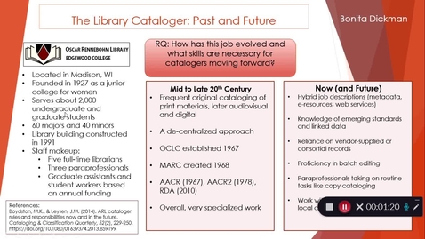 Thumbnail for entry Dickman_Poster Presentation 