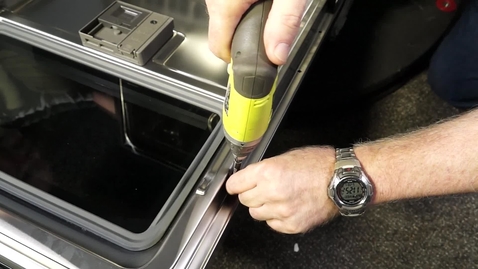 Thumbnail for Dishwasher Removing the Latch Assembly