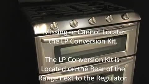 Thumbnail for Where to locate the LP Conversion Kit