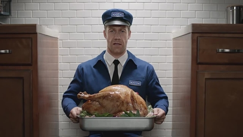 Thumbnail for entry Maytag Man Commercial - Turkey Popper - Maytag Brand