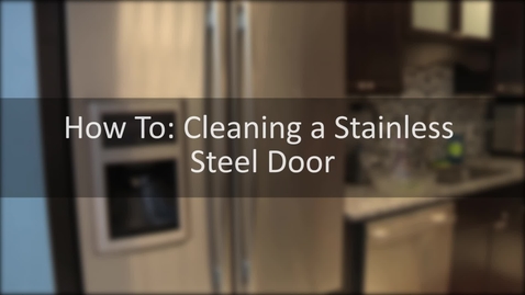 Thumbnail for How to Clean a Stainless Steel Appliance Door