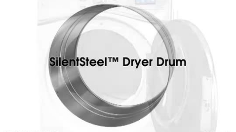 Thumbnail for Whirlpool Duet Dryer - SilentSteel Drum