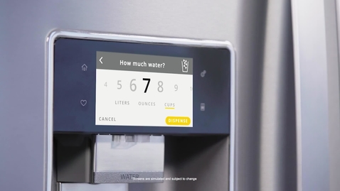 Thumbnail for Touch Screen Design - Whirlpool Cooking