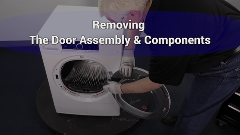 Thumbnail for entry Compact Dryer Removing Door and Components