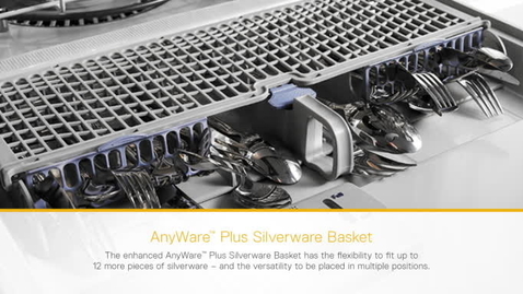Anyware plus silverware outlet basket