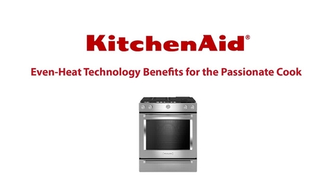 Thumbnail for entry Even-Heat Technology - KitchenAid Free Standing Range