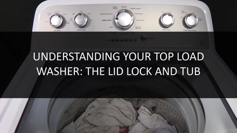 Thumbnail for Washer Lid Lock Function
