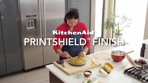 Thumbnail for entry PrintShield Finish on Built-in Refrigeration - KitchenAid Brand