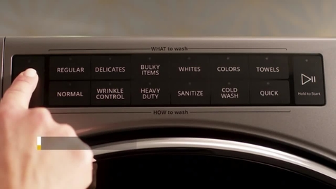 Thumbnail for Intuitive Controls - Whirlpool® Laundry