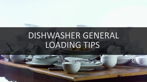 Thumbnail for entry Quick Tips: Dishwasher Loading