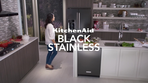 Thumbnail for Black Stainless Appliances - KitchenAid Brand