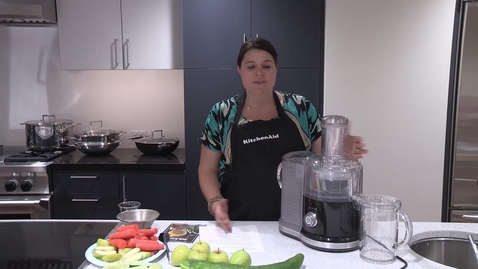 Thumbnail for entry Easy Clean Juicer- Juicing Process