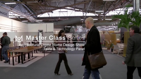 Thumbnail for entry Architectecturl Digest Home Design Show Panel - Taste Technology