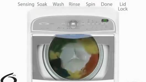 Thumbnail for Whirlpool Cabrio - How the Spray Rinse Cycle Works
