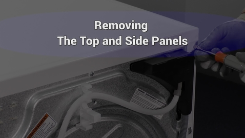 Thumbnail for Compact Dryer Remove top and side panels